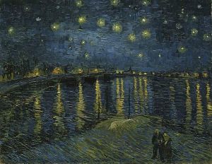 Vincent van Gogh, Starry Night [public domain]