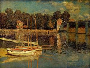 Pont d'Argenteuil, Claude Monet [Public domain]